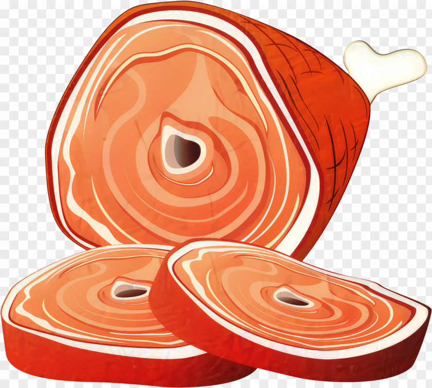 Orange Lamb And Mutton Hamburger Cartoon PNG