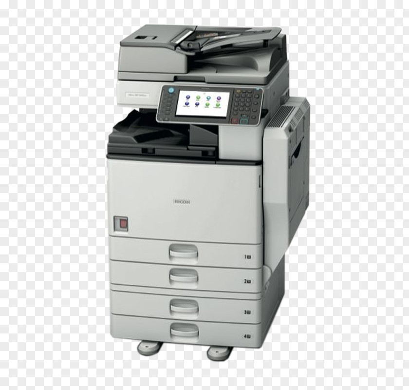 Printer Paper Ricoh Photocopier Multi-function PNG