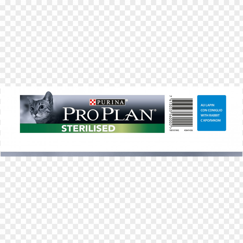Pro Plan Sterilised Adult 7+ ProPlan Cat Rabbit 1,5kg Brand Nestlé Purina PetCare Company PNG