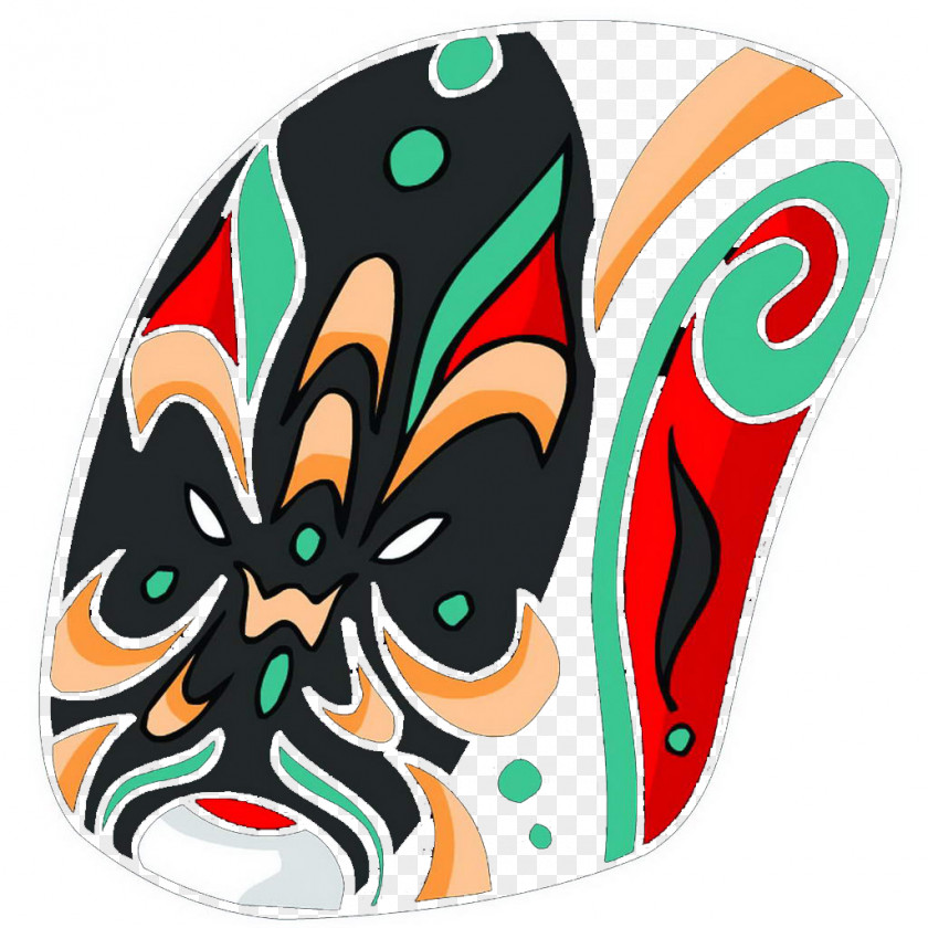 Sui And Theatrical Art Face Cartoon Chinese Opera Clip PNG