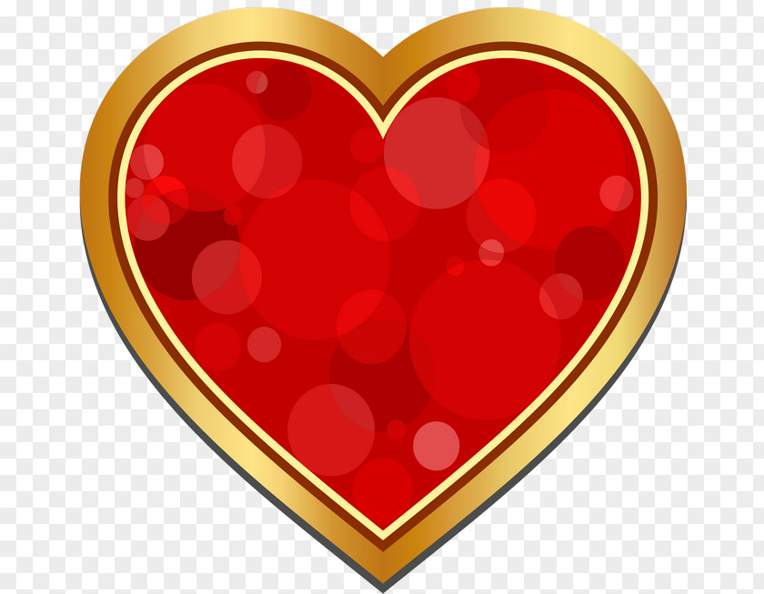 Heart Gold Download PNG