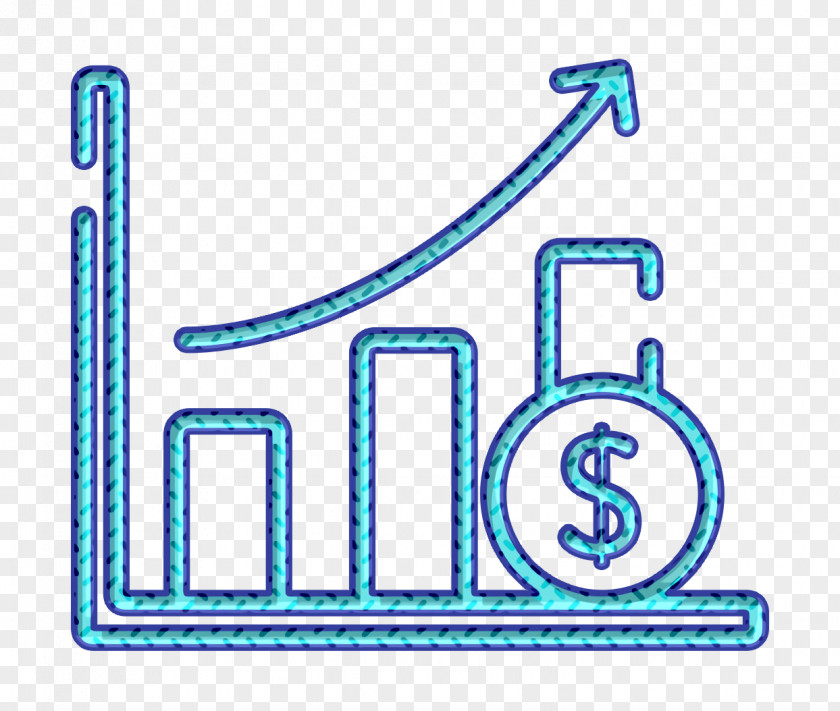 Logo Azure Money Icon Profits Finance PNG