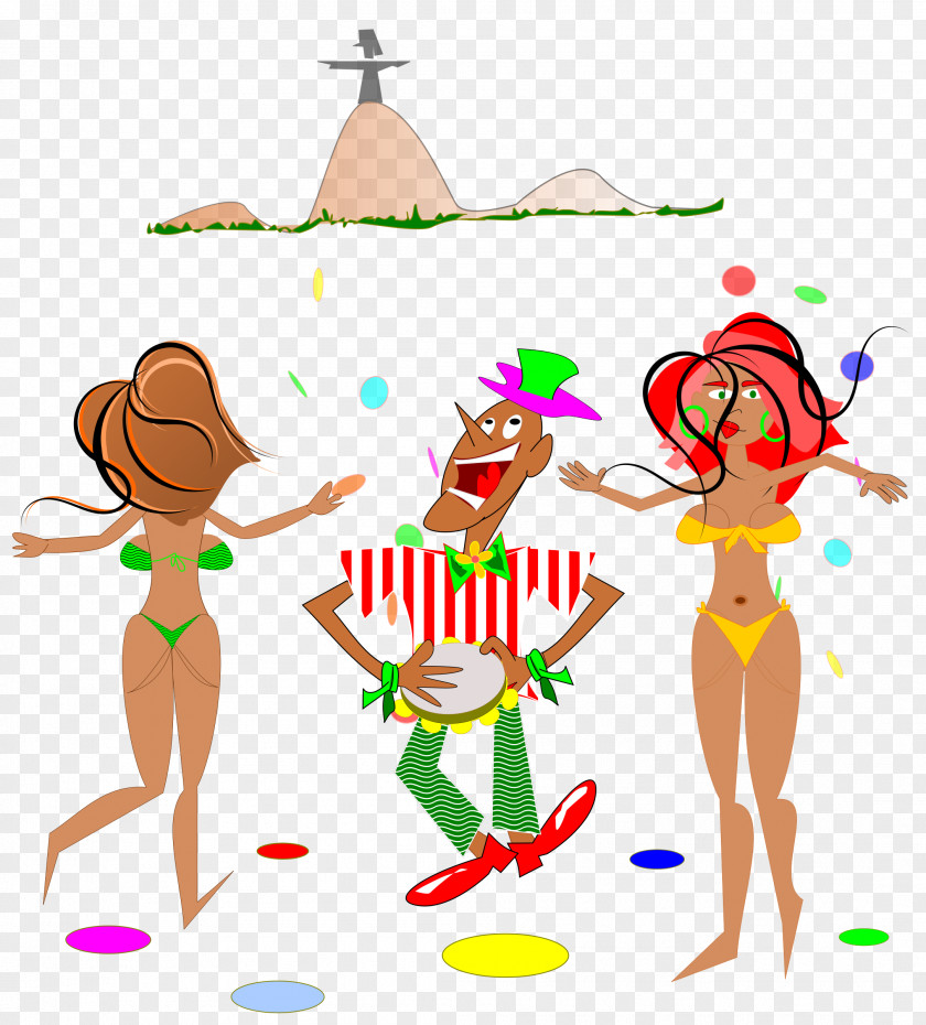 Rio Carnival In De Janeiro Samba Brazilian Clip Art PNG