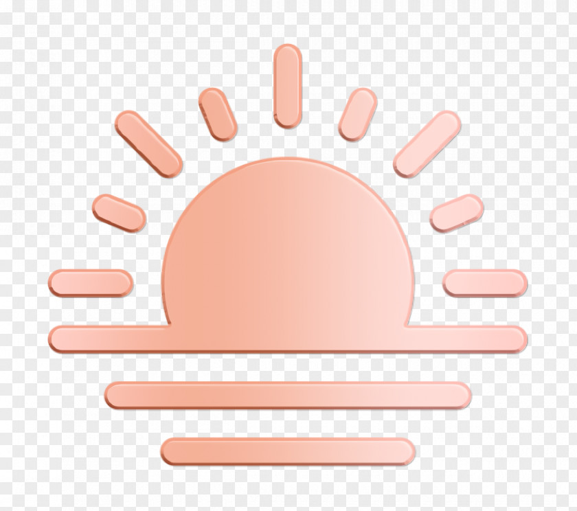 Sunset Icon Weather PNG