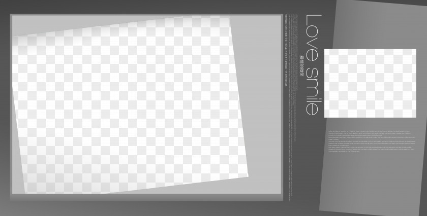 Wedding Album Template Background Brand Square Angle Pattern PNG