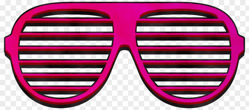 Eye Glass Accessory Magenta Sunglasses Cartoon PNG