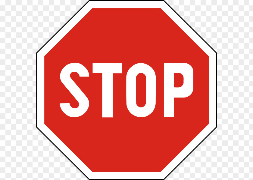 Stop Sign Red Clip Art Traffic PNG