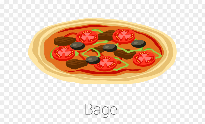 Bagels Material Bagel Dish Euclidean Vector Icon PNG