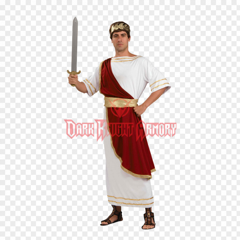 Dress Robe Roman Empire Ancient Rome Halloween Costume PNG