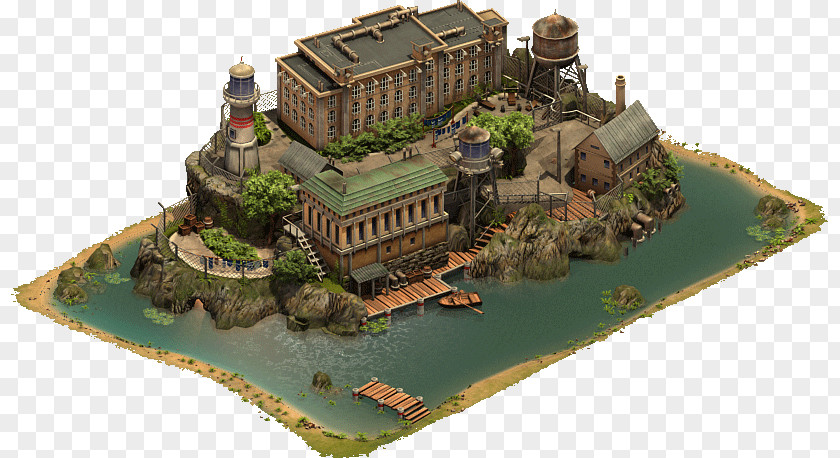 Alcatraz Island Forge Of Empires Building Wikia Architecture PNG