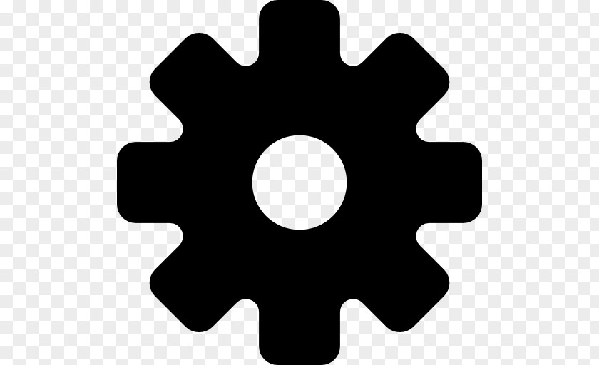 Black Gear Clip Art PNG