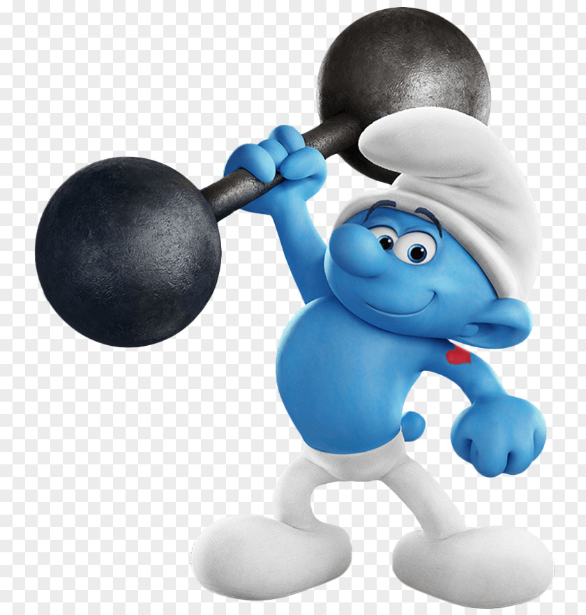 Hefty Smurfs The Lost Village Transparent Image Smurf Smurfette Gargamel Brainy Clumsy PNG