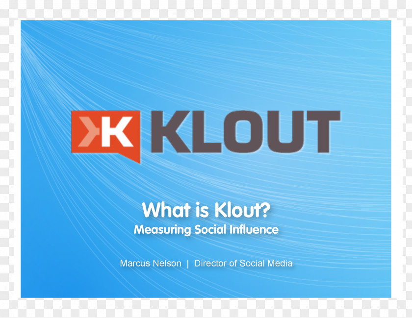 Logo Brand Banner Klout PNG
