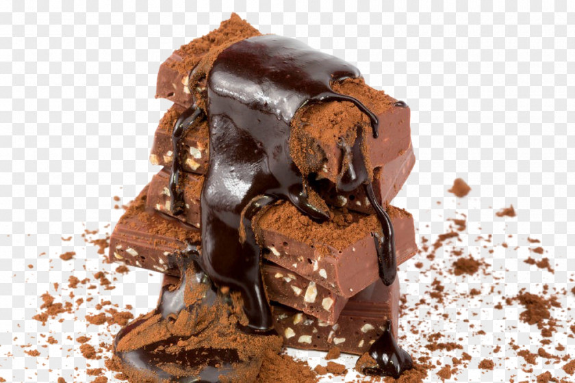 Papaya Chocolate Bar Cake Brownie Fudge PNG