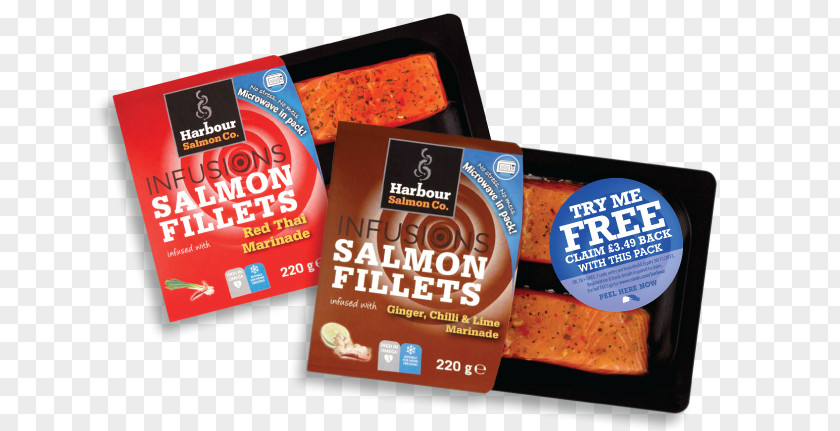 Salmon Fillet Brand Flavor Snack Font PNG