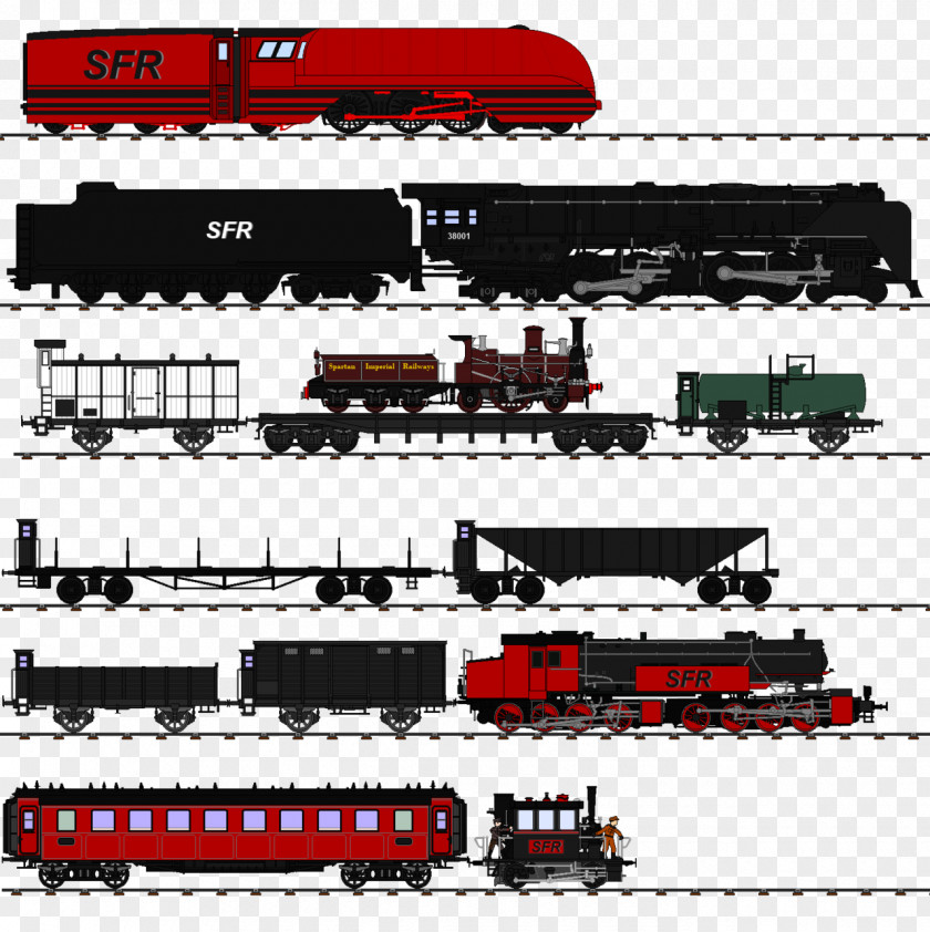 Train Rail Transport Rolling Stock Railroad Car Passenger PNG