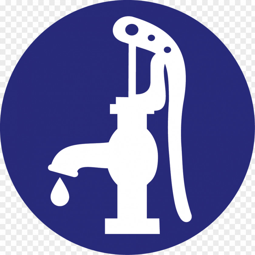 Water Well Drinking Irrigation Logo PNG