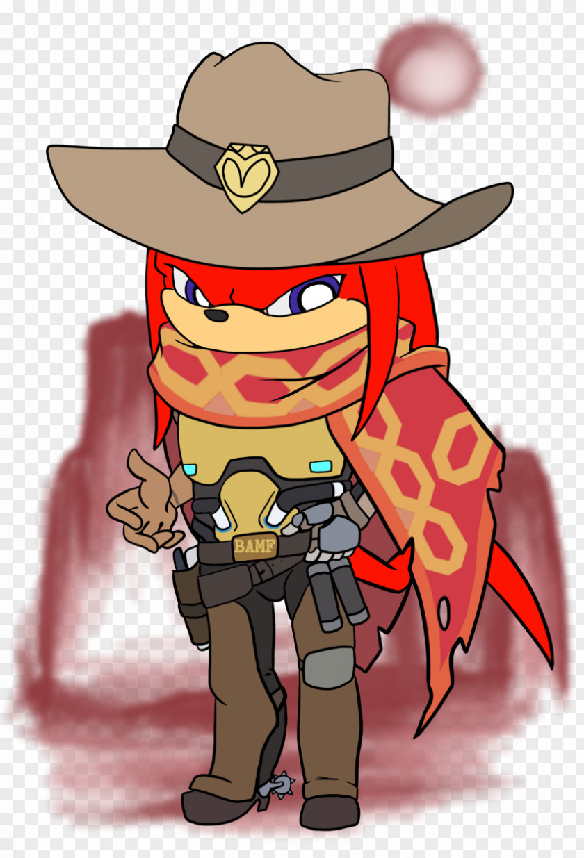 Cowboy Knuckles The Echidna Drawing Character DeviantArt PNG