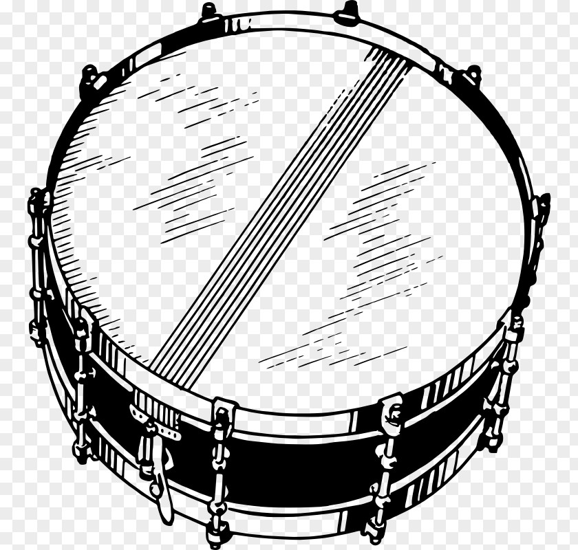 Draw Snare Drums Drawing Musical Instruments PNG