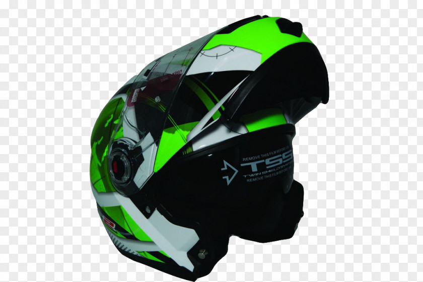 Green Helmet Bicycle Motorcycle PNG