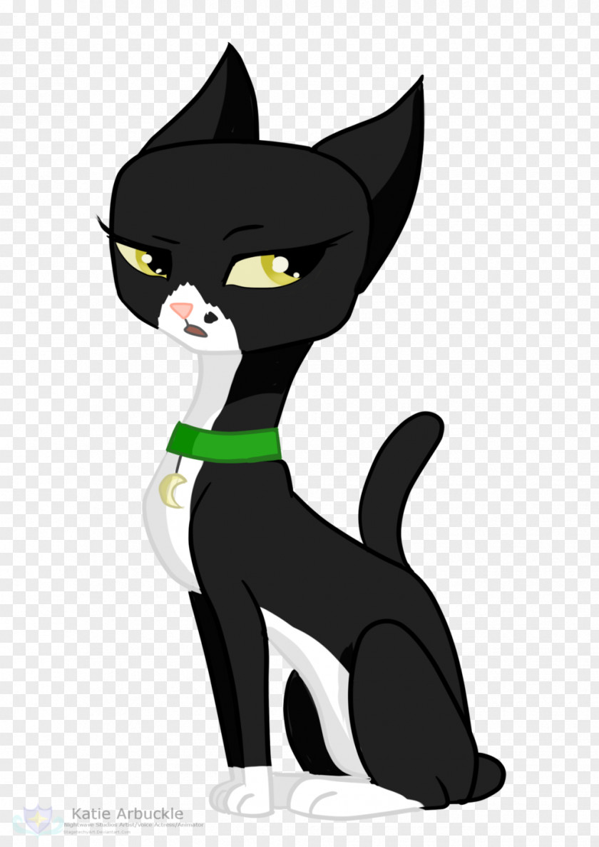 Killer Vector Black Cat Kitten Pet Princess Luna PNG