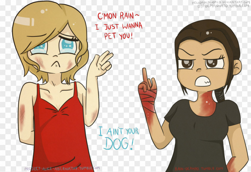 Resident Evil Alice Rain Ocampo Fan Art PNG