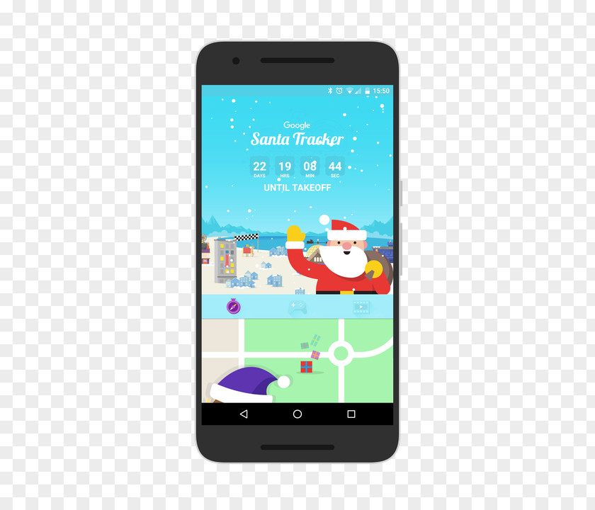 Smartphone Feature Phone NORAD Tracks Santa Claus Mobile Phones PNG