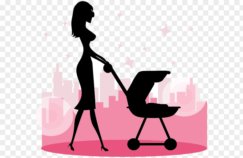 Woman Baby Transport Child Clip Art PNG