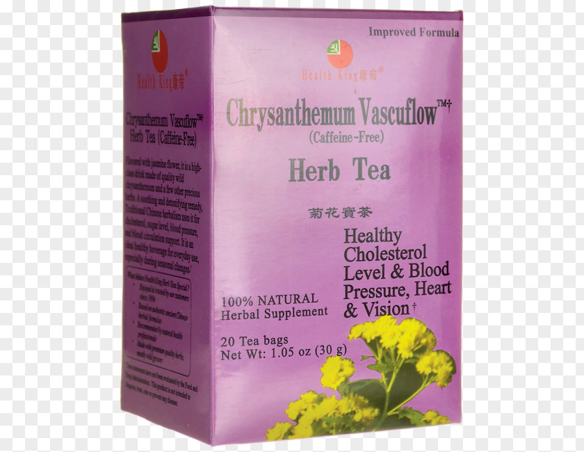 Chrysanthemum Tea Bag Herb Caffeine PNG