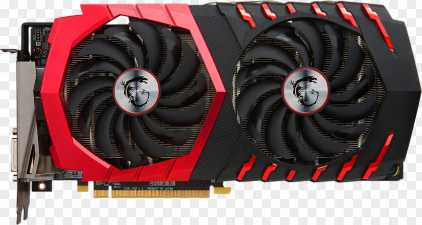 Graphics Cards & Video Adapters AMD Radeon RX 580 GDDR5 SDRAM MSI PNG