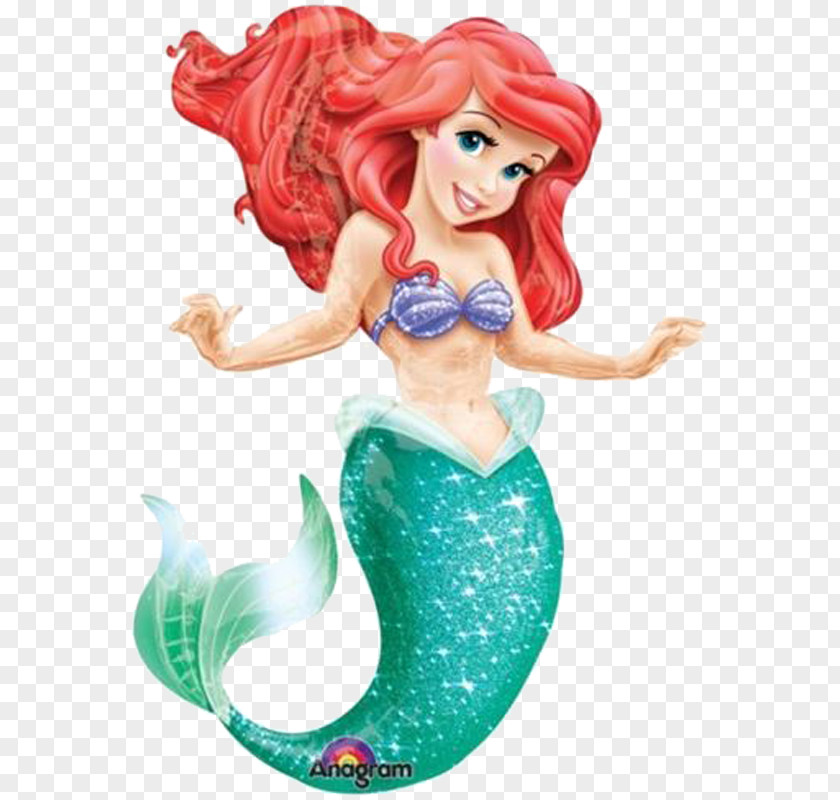 Hawaii Posters Ariel Balloon Children's Party Disney Princess PNG