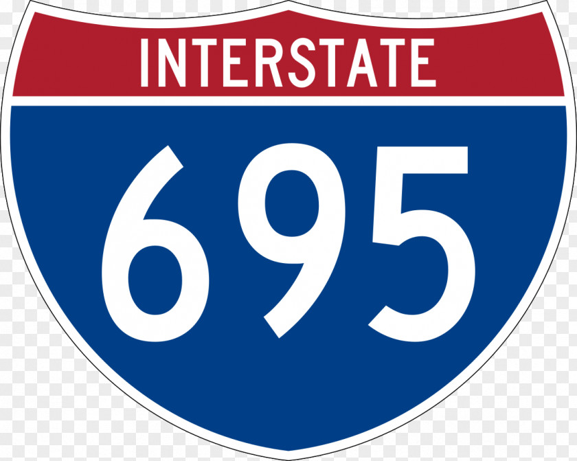 Interstate 695 295 95 US Highway System PNG