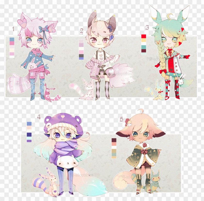 Pet Adoption Character Auction Art PNG