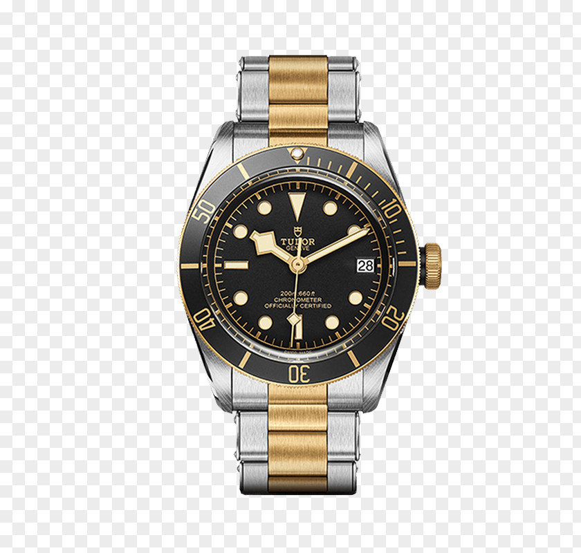 Watch Baselworld Tudor Watches Men's Heritage Black Bay Gold PNG