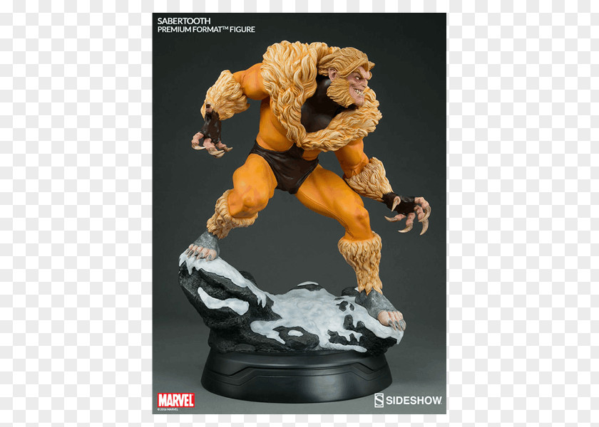 Wolverine Sabretooth Marvel Comics X-Men Sideshow Collectibles PNG
