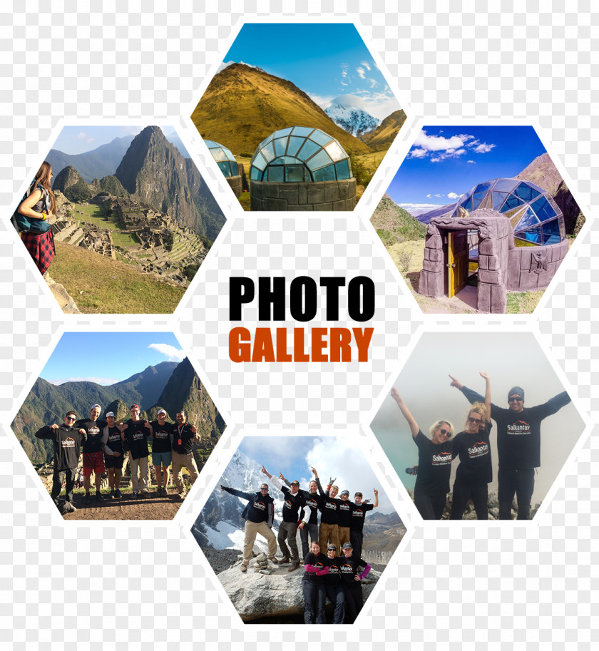 Machu Picchu Plastic Tourism Collage PNG