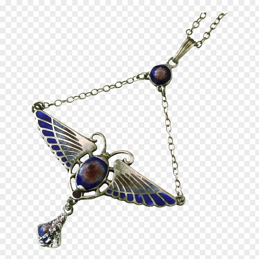 Necklace Pendant Jewellery Cobalt Blue PNG