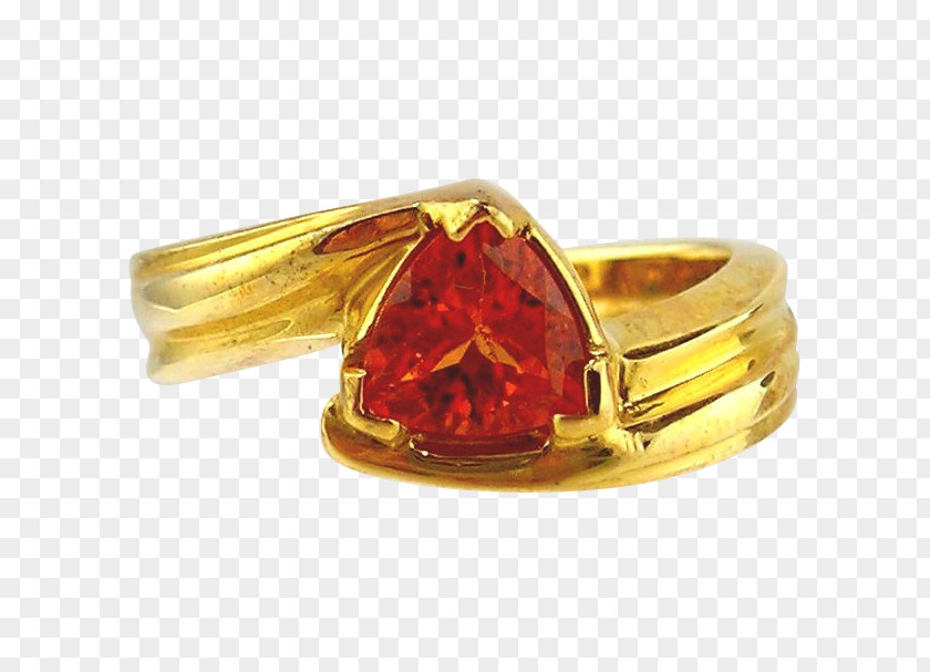 Ruby Amber Ring Body Jewellery Garnet PNG