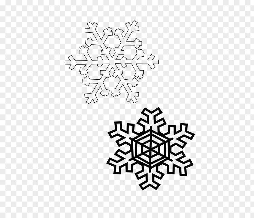 Snowflake Pattern Material Clip Art PNG