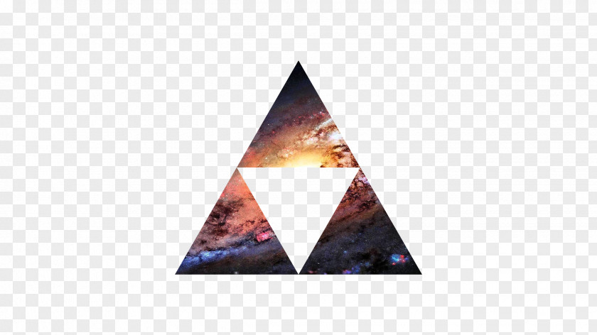 The Legend Of Zelda Zelda: Twilight Princess HD Triforce Desktop Wallpaper Galaxy Triangle PNG