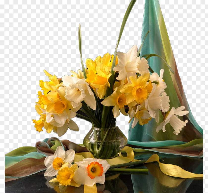 Daffodils Floral Design Cut Flowers Flower Bouquet Narcissus PNG
