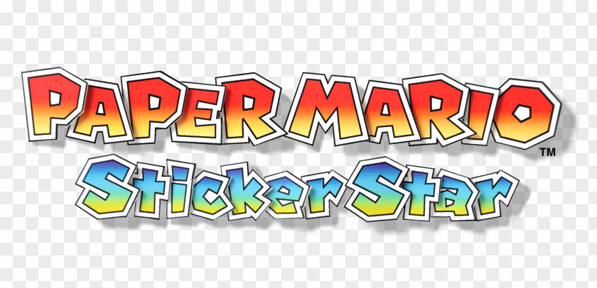Mario Paper Mario: Sticker Star Super Wii PNG