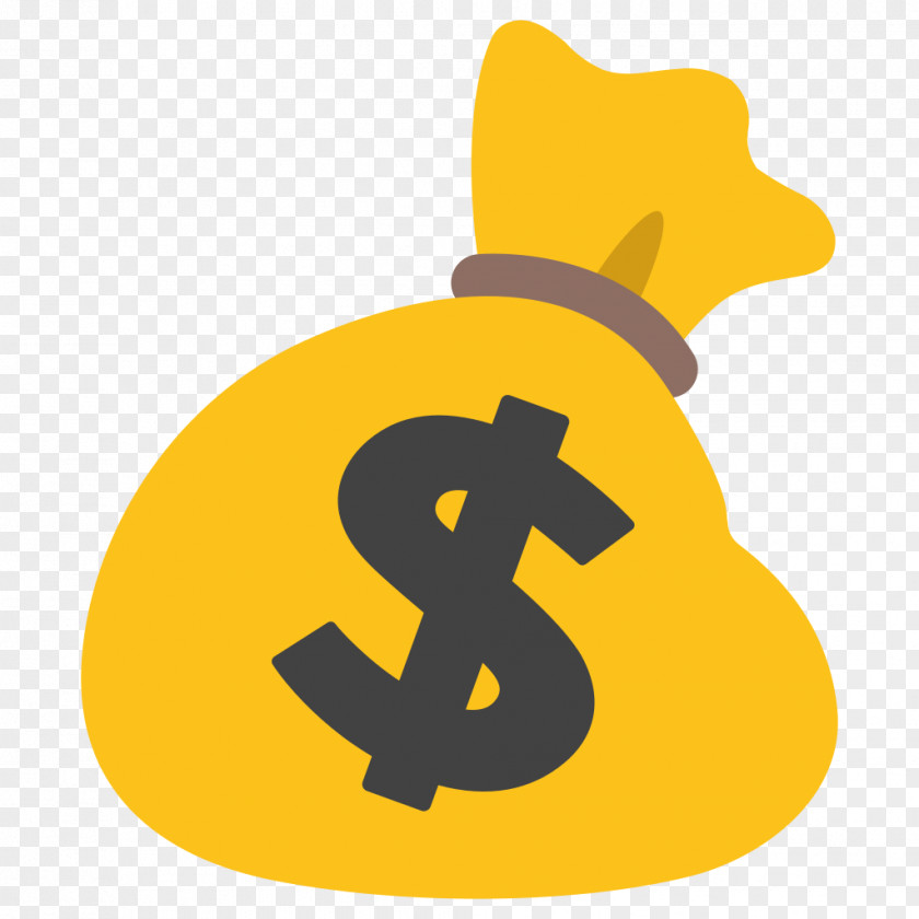 Money Emoji Bag Clip Art PNG