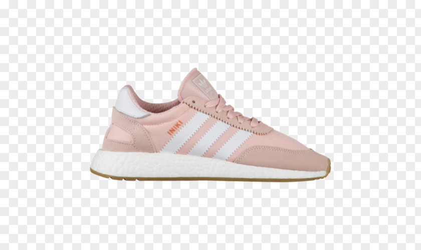 Adidas Iniki Runner Raw Pink/ Core Black/ Ftw White Womens Originals W Black Sports Shoes PNG