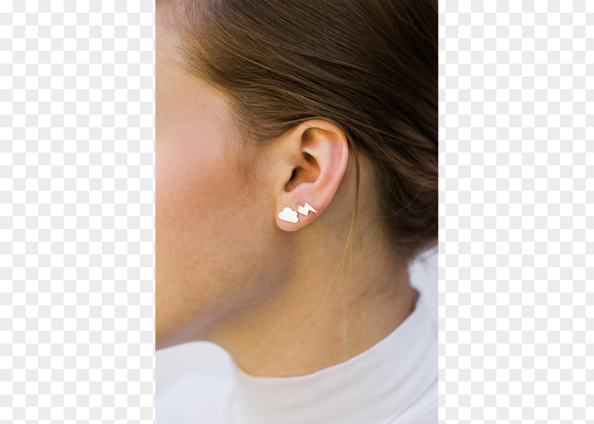 Earring Back Drama Gold Design Los Angeles PNG
