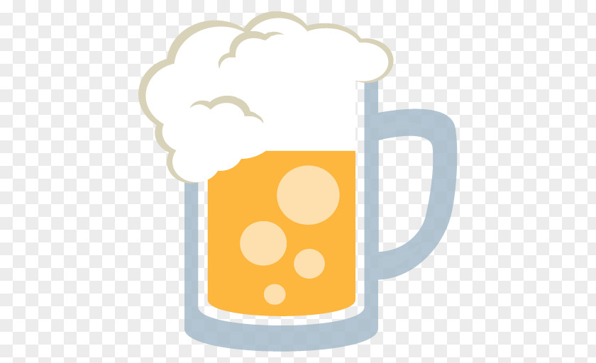 Mug Beer Braise & Brew Alcoholic Drink Emoji Champagne Glass PNG