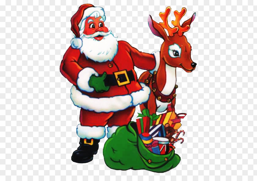 Reindeer Santa Claus Christmas Graphics Clip Art Day PNG