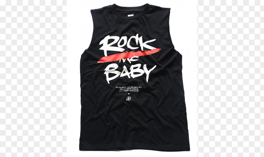 Rock Baby Gilets T-shirt Motorcycle Top Sleeveless Shirt PNG