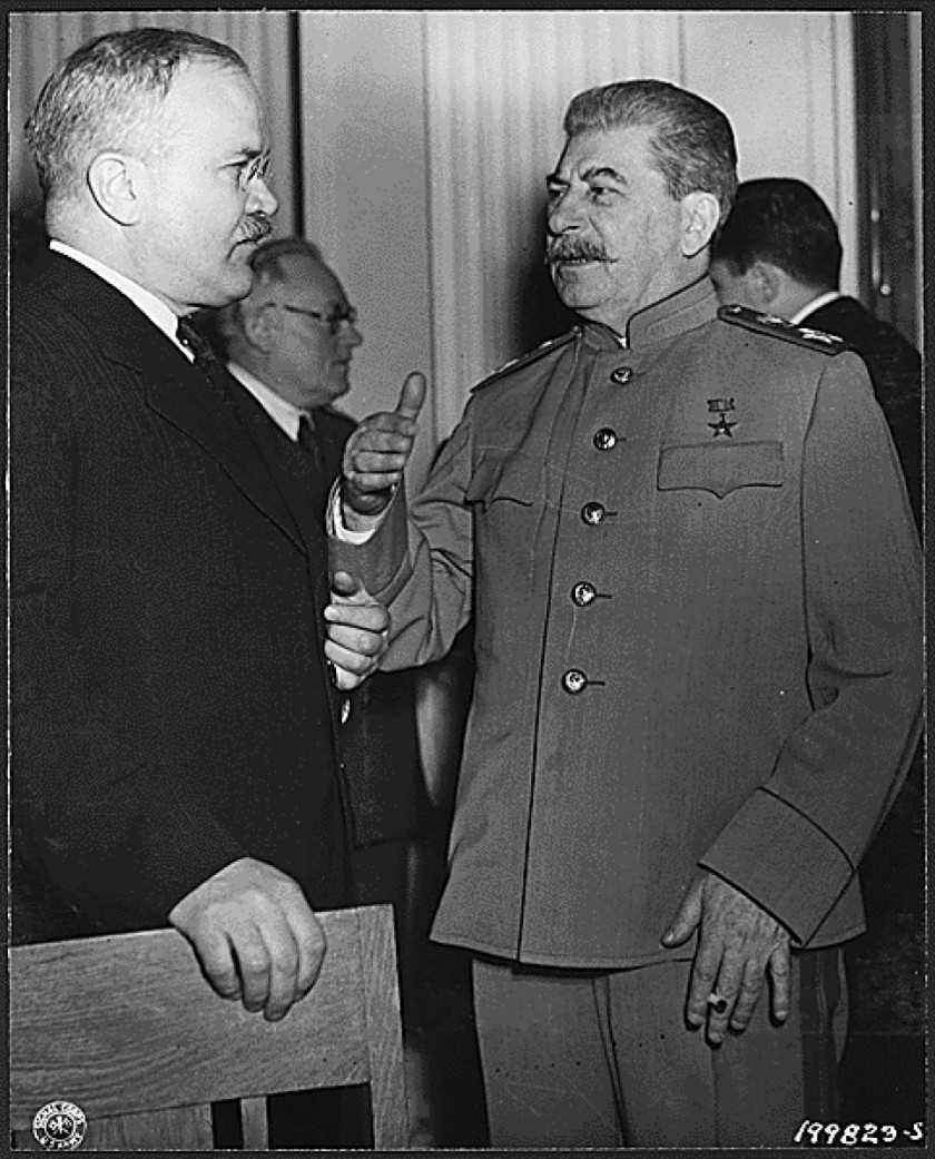 Stalin Vyacheslav Molotov Joseph Russia Yalta Conference Second World War PNG