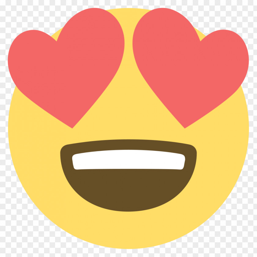 Emoji Eye Heart Smiley PNG